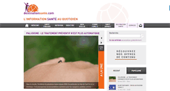Desktop Screenshot of destinationsante.com
